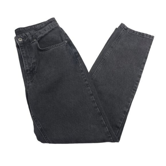 The Ragged Priest Butt Cut Straight Leg Jean In Charcoal Black Size 28 - Picture 4 of 9